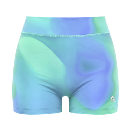 Star High Waisted Swim Aqua Amp
