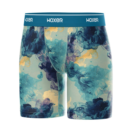 Biker High Waisted Tidal Bloom