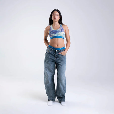 Maya wears a size S