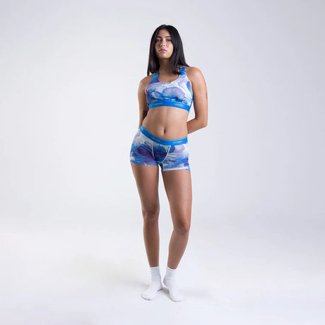 Maya wears a size S