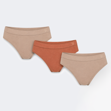 Bikini Luxe Natural 3-Pack