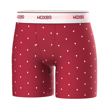 Baller High Waisted Red Ditsy