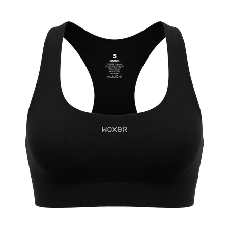 Win Boss Sports Bra Black