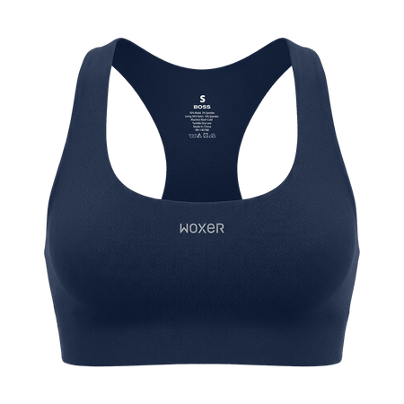 Win Boss Sports Bra Navy 2.0