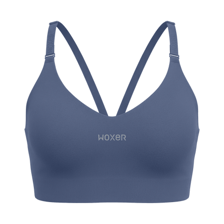 Win Lift Sports Bra Steel Blue