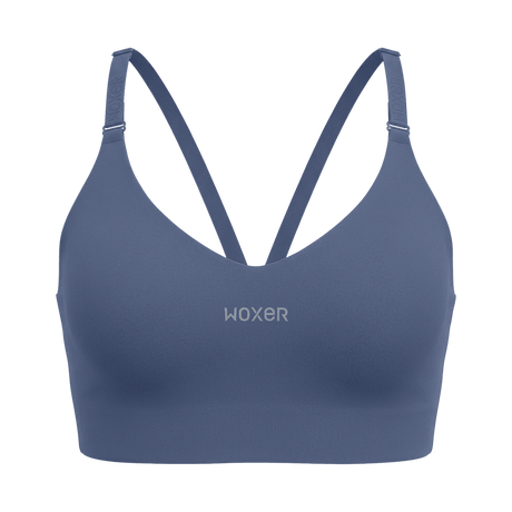 Win Lift Sports Bra Steel Blue