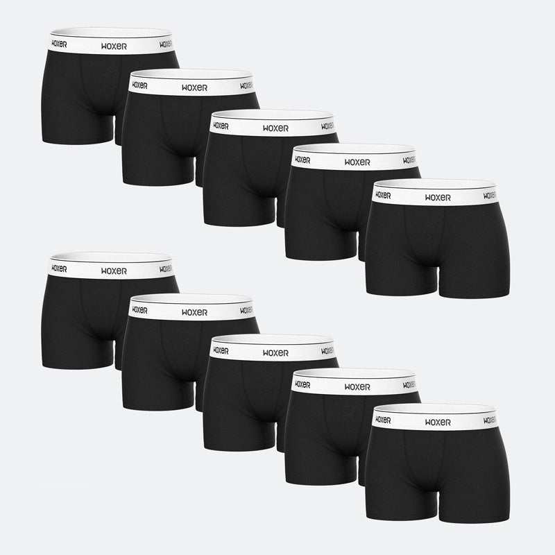 Star Black | Women's Boxer's & Boy Shorts | Woxer