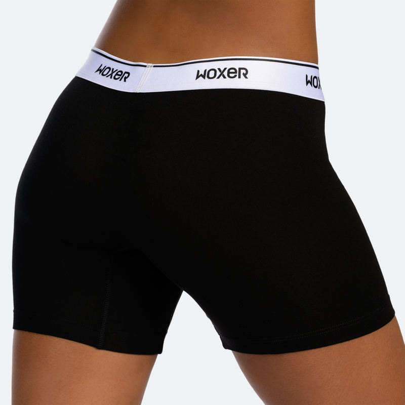 Baller Black | Women's Boxer's & Boy Shorts | Woxer