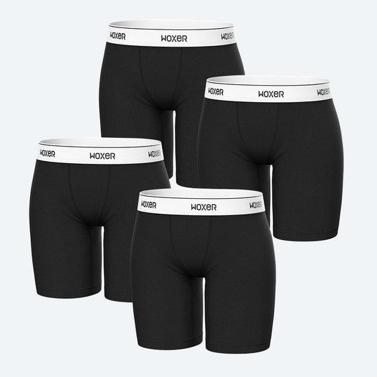 Buy Black 4 pack Hipster Boxers from Next USA