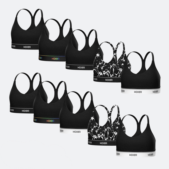 Icon All Black 10-Pack