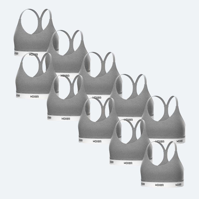 Icon Heather Grey 10-Pack