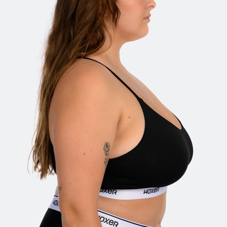 Trini wears a size XL