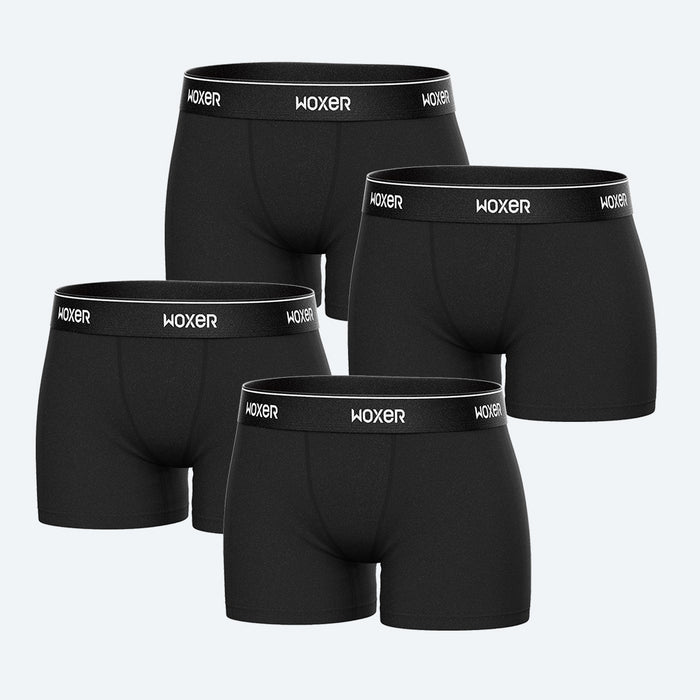 Zobha 2 Pack Black Boyshort Underwear Women's Size XL L26234