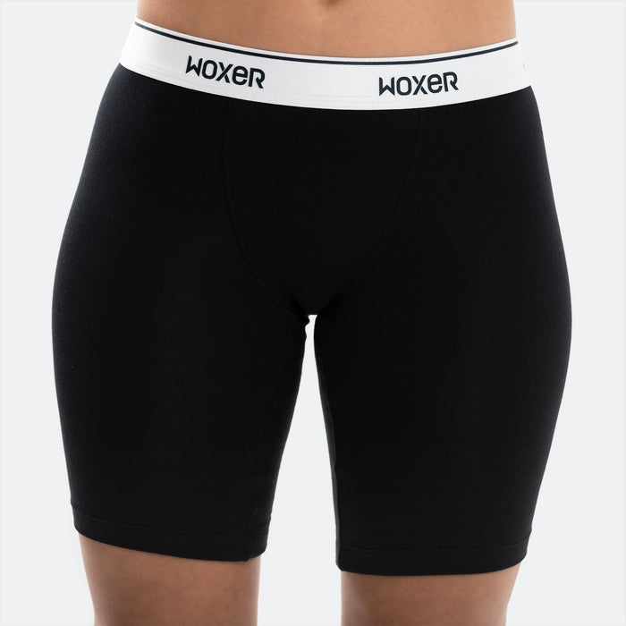 Biker Black | Women's Boxer's & Boy Shorts | Woxer