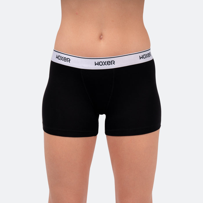 Woxer Womens Boxer Briefs Underwear, Star 3” Boyshorts Panties Soft  Chafing-Free, No Roll Inseam